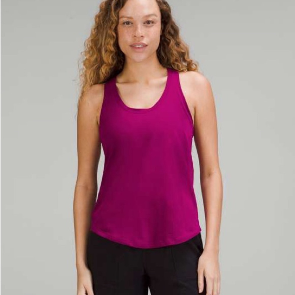 Lululemon Racer Back Love Tank Fushia